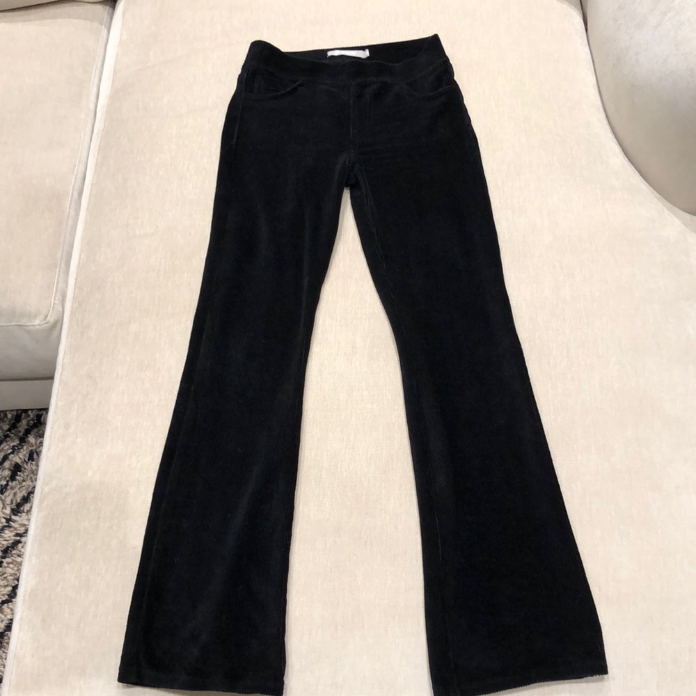 Pull On Knit Corduroy Stretch Flare Girls Pant
